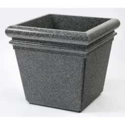 Commercial Zone StoneTec 18″ Planter Ashtone