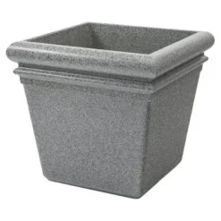 Commercial Zone StoneTec 18″ Planter Ashtone