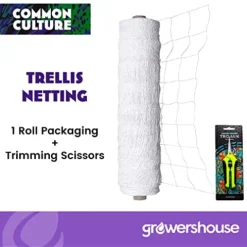 COMMON CULTURE Professional Grade Trellis Netting Bulk Roll 6.5ft x 4920ft Heavy Duty Scrog Net