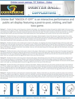 Copplestone Games OrbiterBall 6′ KD White/Gray