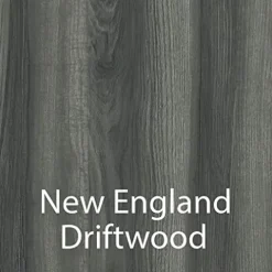 Correll Library Table New England Driftwood Black