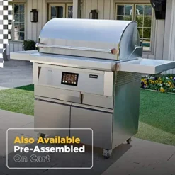 COYOTE OUTDOOR LIVING 36″ Built-in Pellet Grill Stainless