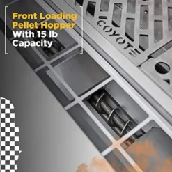 COYOTE OUTDOOR LIVING 36″ Built-in Pellet Grill Stainless