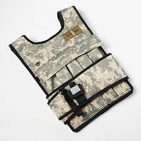 CROSS101 Adjustable Weighted Vest Camouflage