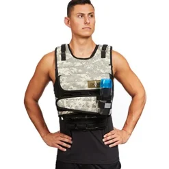 CROSS101 Weighted Vest Arctic/Desert Camouflage 140lbs Desert CAMO