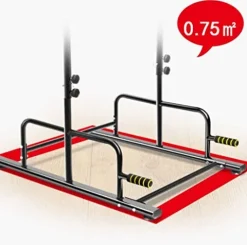 CSDM.AI Fitness Household Horizontal Bars Adjustable Height Pull Up & Dip Station