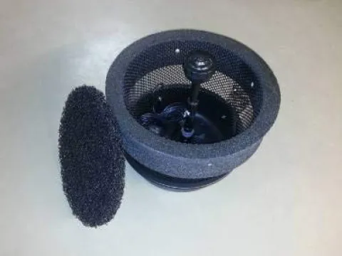 Custom Pro 5200 Floating Fountain Aerator with 5200 GPH Pump and 108 LED White Ring Light