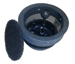 Custom Pro 6000 Floating Pond Fountain Aerator with Multi-Tier Nozzle, 108 LED Spotlight, 24″ Float, 25′ Power Cord Multicolor