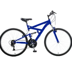 Cycle Force Dual Suspension Mountain Bike Blue