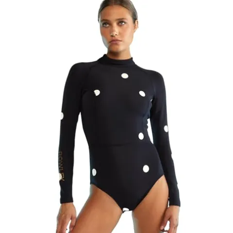 Cynthia Rowley Cruz Wetsuit Black and White Large