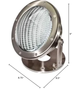 DABMAR LIGHTING Underwater LED Light 16W Red PAR56 12V SS316