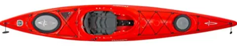 Dagger Stratos 12.5 Large Sit Inside Touring Kayak Red