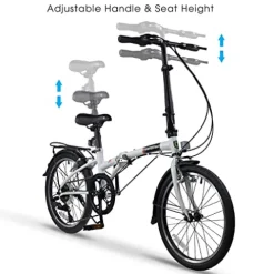 Dahon Dream D6 Folding Bike White