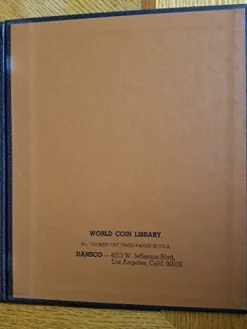 Dansco Coin Album #7123 for Mercury Dimes 1916-1945 Light-Up-17