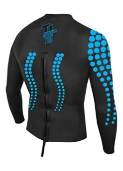 De Soto T1 Black Pearl Pullover Wetsuit Black