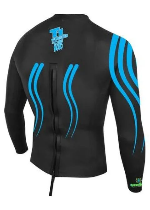 De Soto T1 First Wave Triathlon Pullover Black