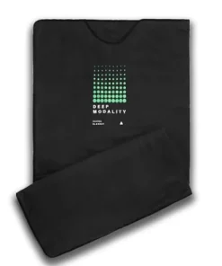 Deep Modality Professional Mineral Edition v1 Infrared Sauna Blanket – Home Sauna for Athletes – Portable Sauna – Far Infrared Sauna – 9 Level Heat Control