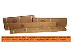 Deltech Fitness DF4900 Smith Machine with Linear Bearings, Weight Plate Storage, Pull-Up Bar, Squat Rack, Half Power Cage White and Black