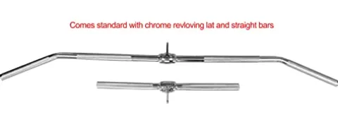 Deltech Fitness Squat Rack with LAT Attachment & 200lb Weight Stack