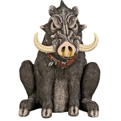 Design Toscano Bad Intentions Giant Warthog Garden Statue Full Color