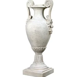 Design Toscano Chateau de Fontainebleau Architectural Garden Urn Roman Stone