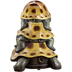 Design Toscano Giant Threes a Crowd Turtle Statue Giant