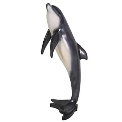 Design Toscano Large Leaping Sea Dolphin Statue Full Color