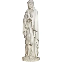 Design Toscano Life Size Blessed Virgin Mary Statue Antique Stone