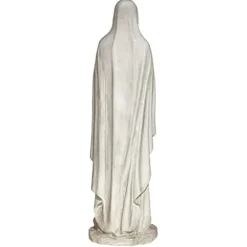 Design Toscano Life Size Blessed Virgin Mary Statue Antique Stone