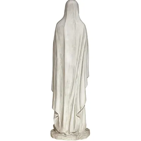 Design Toscano Life Size Blessed Virgin Mary Statue Antique Stone