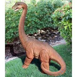 Design Toscano Scaled Jurassic Brachiosaurus Dinosaur Statue Full Color
