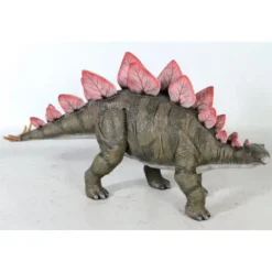 Design Toscano Stegosaurus Scaled Dinosaur Statue Full Color
