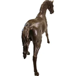 Design Toscano Trotting Thoroughbred Horse Cast Bronze Garden Statue Bronze
