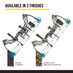 Diamond Archery Carbon Knockout Compound Bow – Breakup Country – 50 lbs Right Hand Mossy Oak