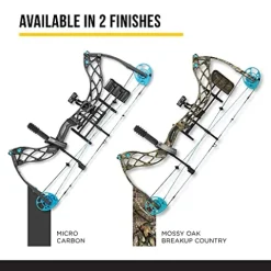 Diamond Archery Carbon Knockout Compound Bow 60 lbs Left Hand Carbon Fiber