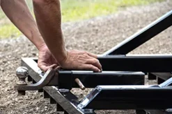 Dirt Rake 78″ Skid Steer Landscape Attachment Harley Rake Land Leveler