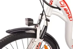 DJ Bikes City Bike 750W 48V 13Ah Step-Thru Power Electric Bicycle Pearl White B2