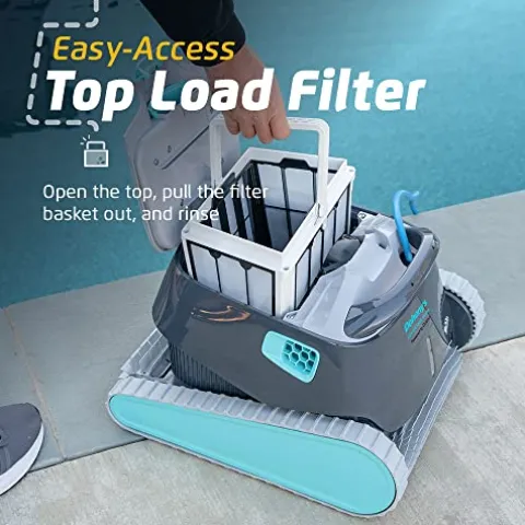 Dolphin Advantage Ultra Robotic Pool Vacuum Cleaner – Waterline Scrubber Brush