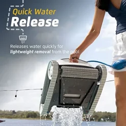 Dolphin E10 Robotic Pool Vacuum Cleaner White