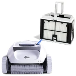 Dolphin E10 Robotic Pool Vacuum Cleaner White