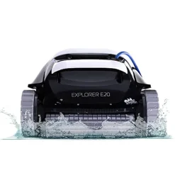 Dolphin Explorer E20 Robotic Pool Vacuum Cleaner Black