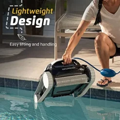 Dolphin Explorer E20 Robotic Pool Vacuum Cleaner Black