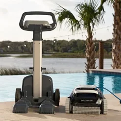 Dolphin Explorer E20 Robotic Pool Vacuum Cleaner Gray