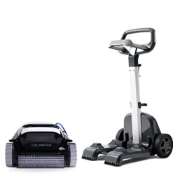 Dolphin Explorer E20 Robotic Pool Vacuum Cleaner Gray