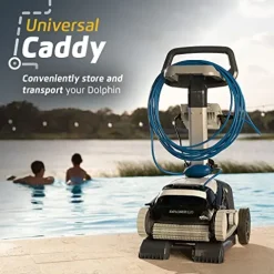 Dolphin Explorer E20 Robotic Pool Vacuum Cleaner Gray