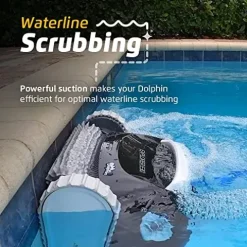 Dolphin Explorer E30 Wi-Fi Robotic Pool Vacuum Cleaner Black