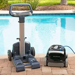 Dolphin Explorer E30 Wi-Fi Robotic Pool Vacuum Cleaner Black