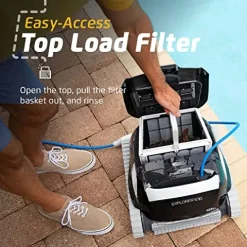 Dolphin Explorer E30 Wi-Fi Robotic Pool Vacuum Cleaner Black