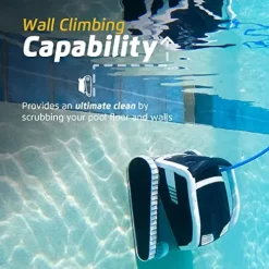 Dolphin Explorer E70 Wi-Fi Robotic Pool Vacuum Cleaner Black