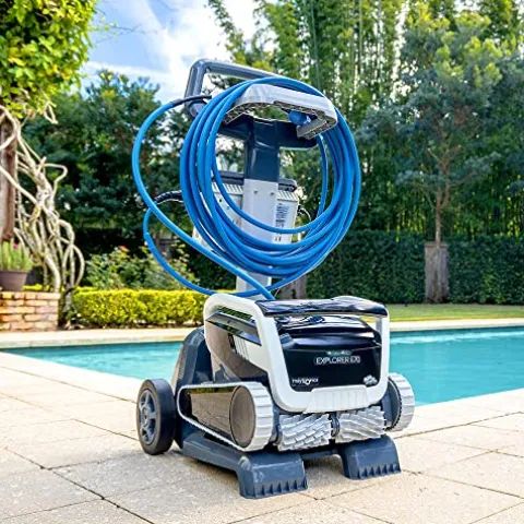 Dolphin Explorer E70 Wi-Fi Robotic Pool Vacuum Cleaner Black